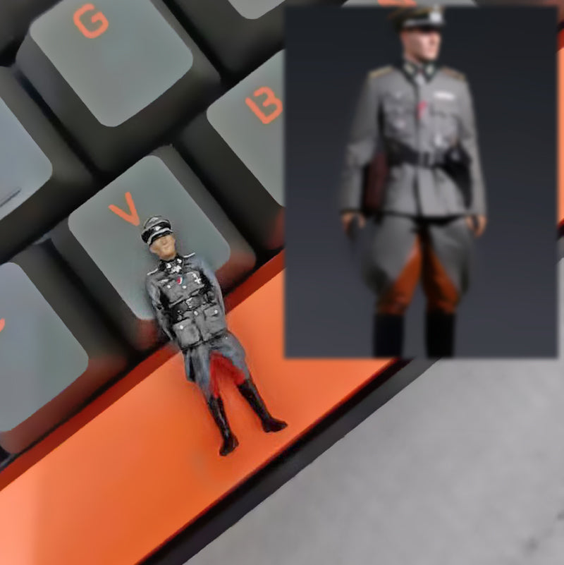 1/72 Scale Soldier Figurine Painted Model Diorama