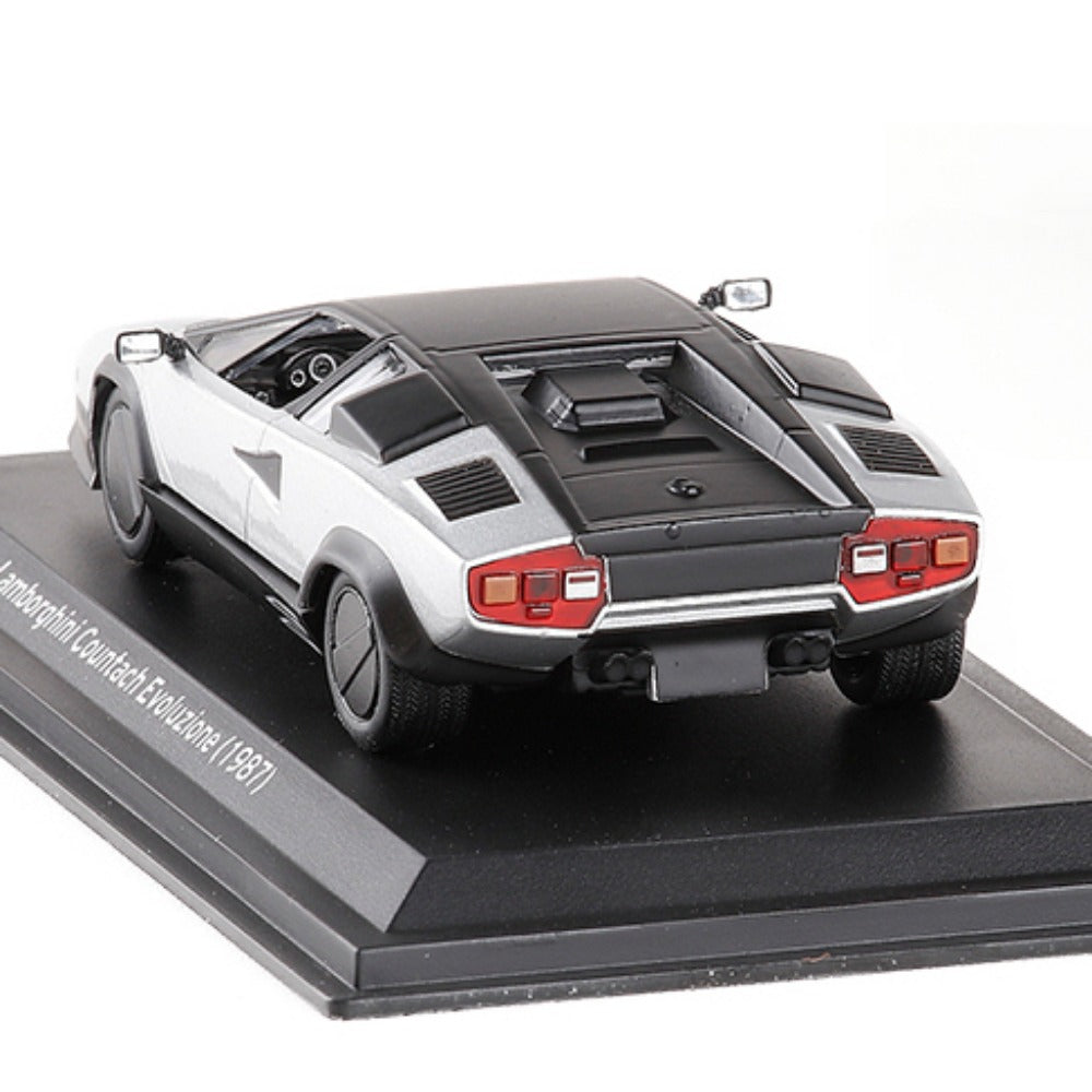 1/43 Scale 1987 Lamborghini Countach Evoluzione Diecast Model Car