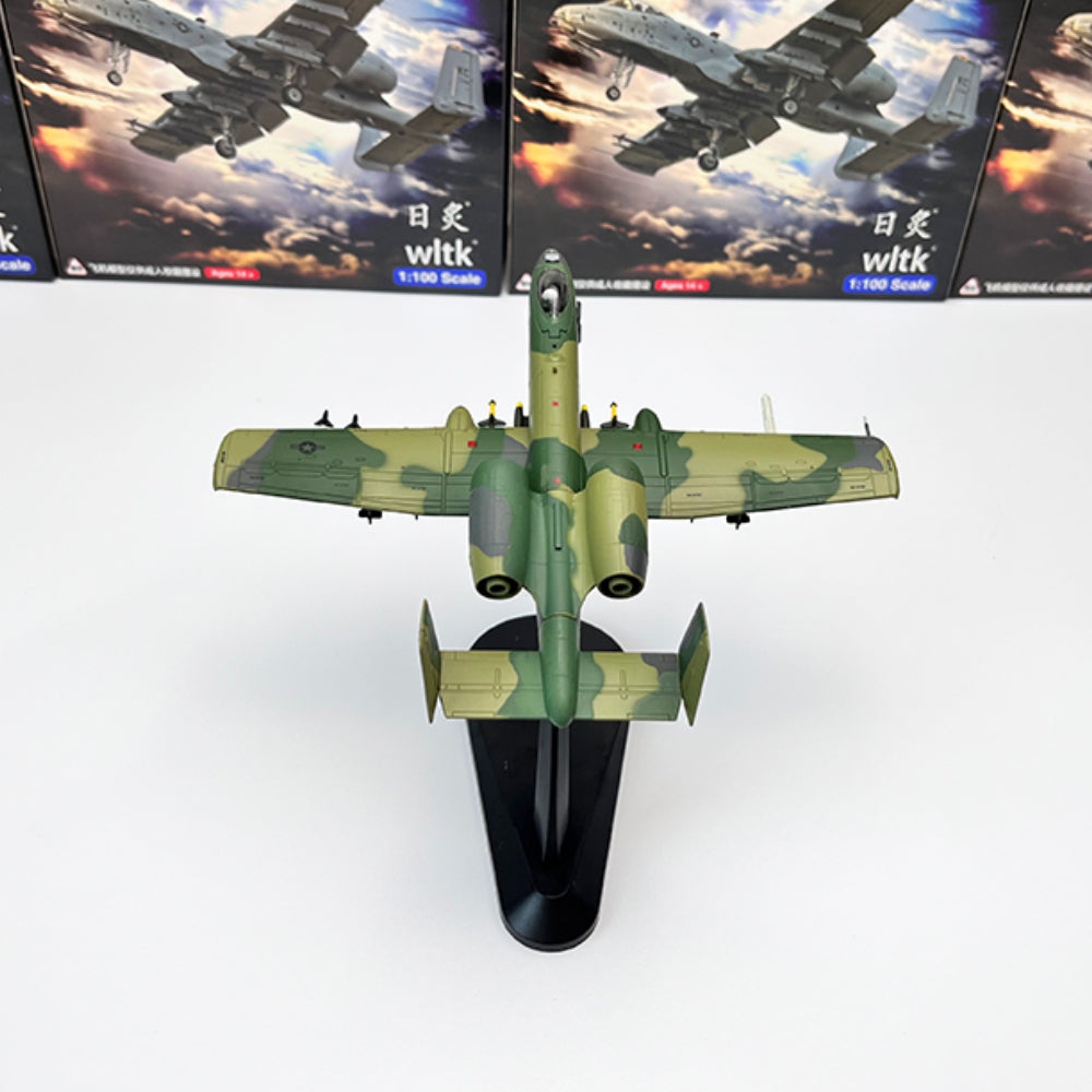 1/100 Scale Fairchild Republic A-10A Thunderbolt II Warthog Subsonic Attack Aircraft Diecast Model