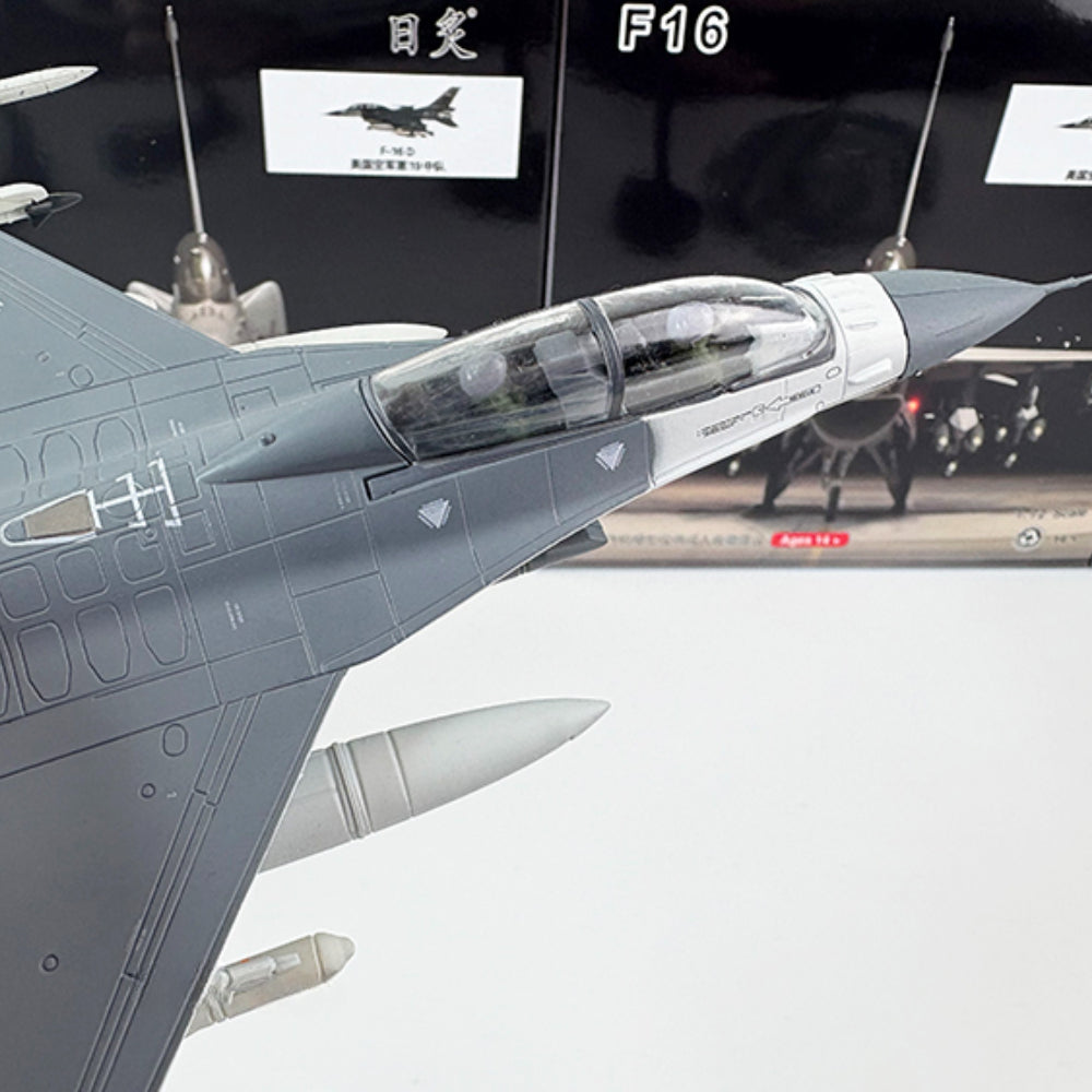 1/72 Scale F-16D Fighting Falcon USAF AF90-778 Mig Killer Fighter Aircraft Diecast Model