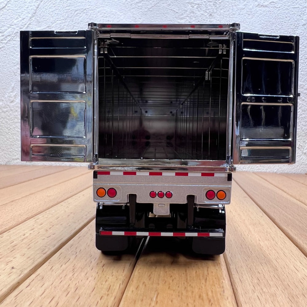1/50 Scale International LoneStar Sleeper Cab Truck with 53' Refrigerated Van Diecast Model