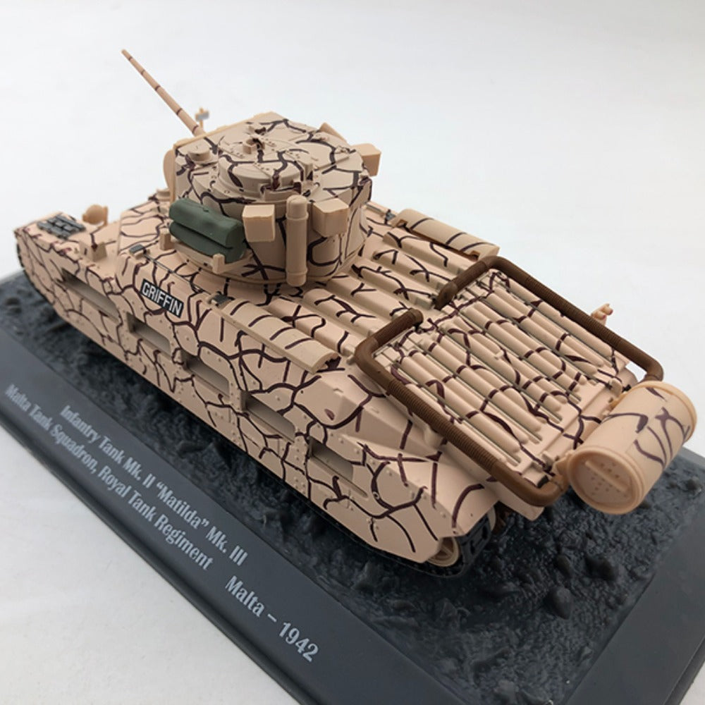 1/43 Scale 1942 Infantry Tank Mark II Matilda Diecast Model