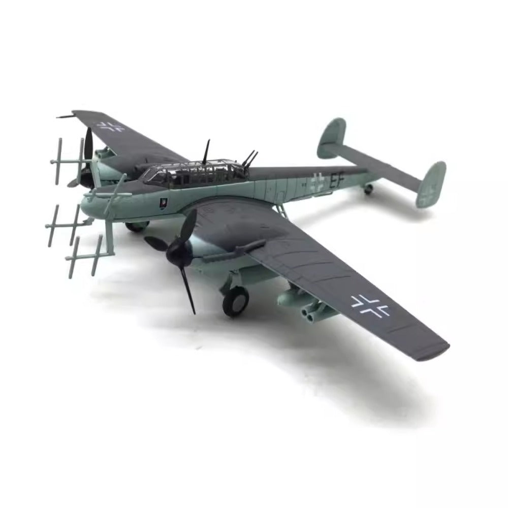 1/100 Scale Messerschmitt Bf 110 G-4 German WWII Night Fighter Diecast Model Aircraft