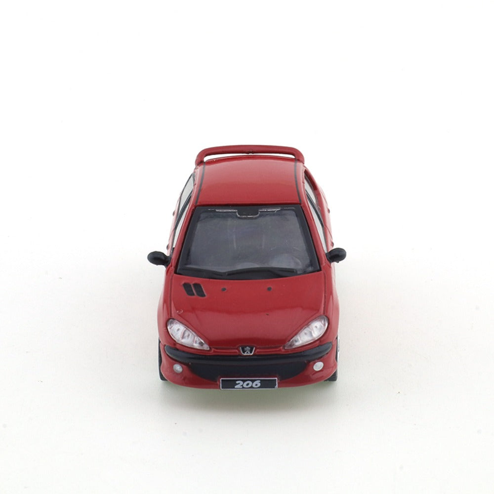 1/64 Scale Peugeot 206 5-door Hatchback Diecast Model Car
