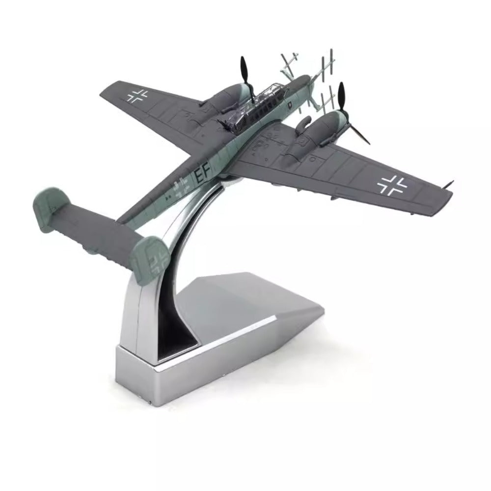 1/100 Scale Messerschmitt Bf 110 G-4 German WWII Night Fighter Diecast Model Aircraft