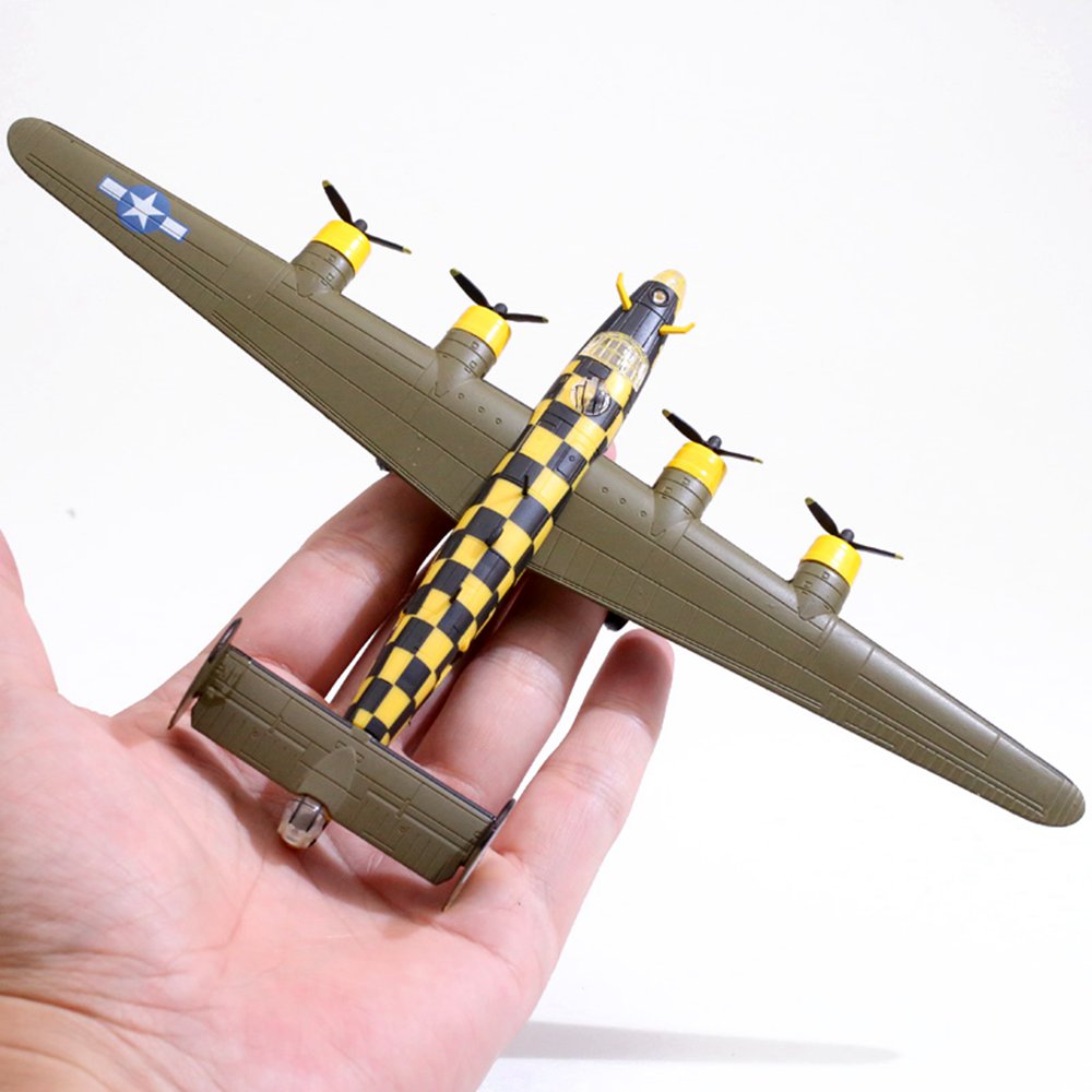 1/144 Scale 1944 Consolidated B-24D Liberator WWII American Heavy Bomber Diecast Aircraft Model