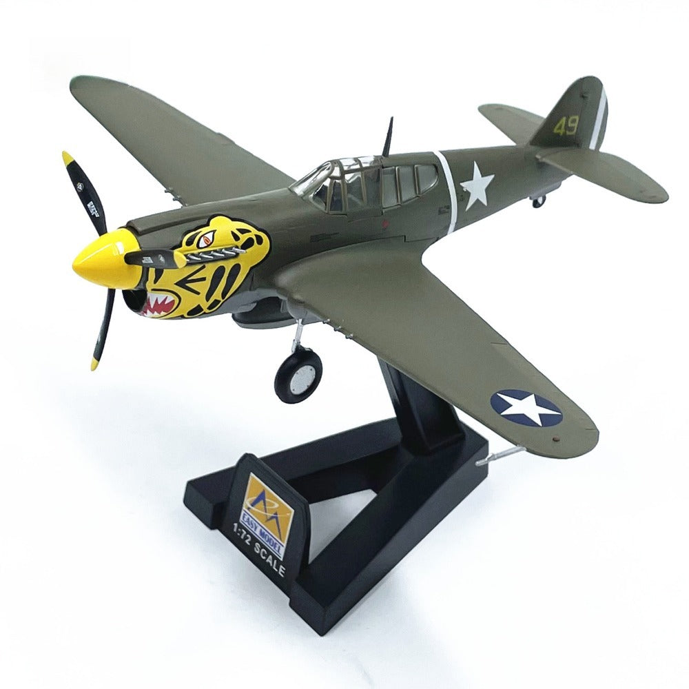 1/72 Scale P-40E Tomahawk Pre-built Aircraft Model