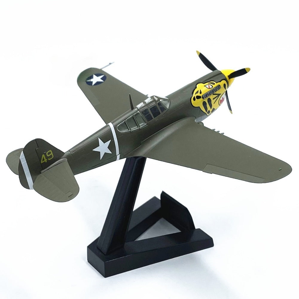 1/72 Scale P-40E Tomahawk Pre-built Aircraft Model