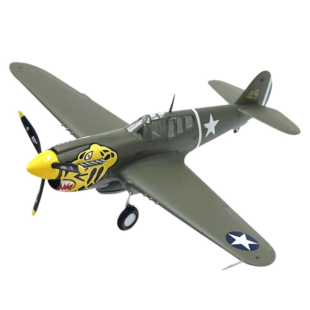1/72 Scale P-40E Tomahawk Pre-built Aircraft Model