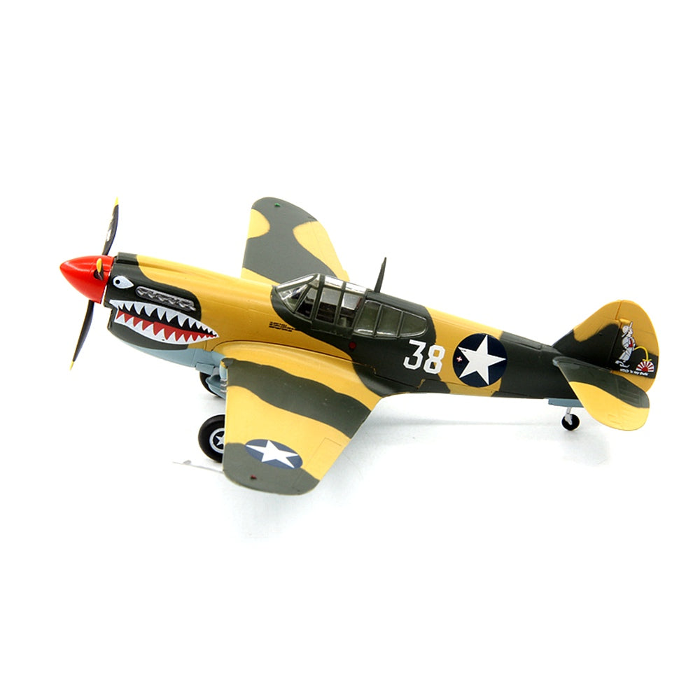 1/72 scale prebuilt P-40E Kittyhawk fighter collectible WWII model 37274