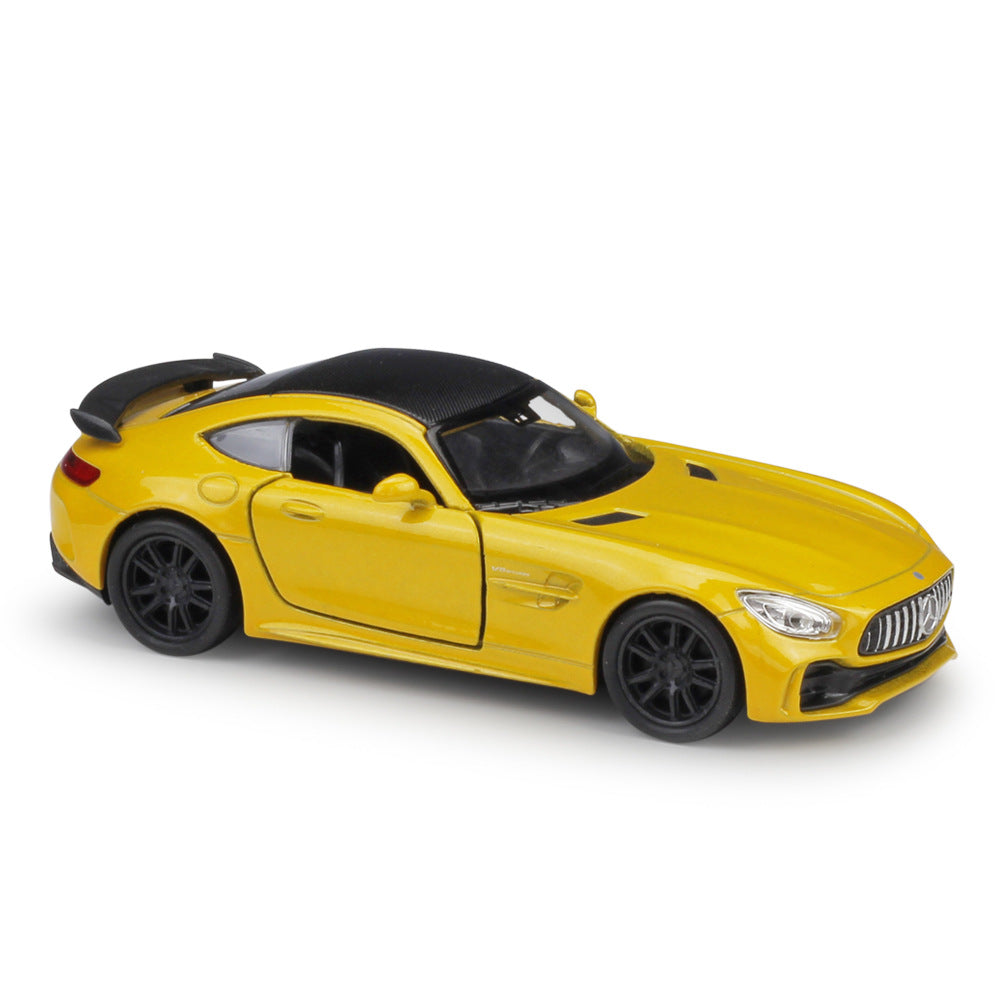 1/36 Scale Mercedes-AMG GT R Grand Tourer Diecast Model Car Pull Back Toy