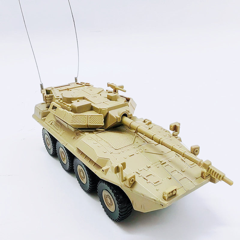 1/72 Scale Centauro B1 Italian Wheeled Tank Destroyer Pre-built Plastic Collectible Model