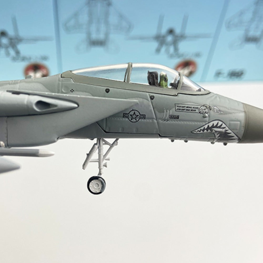 1/100 Scale McDonnell Douglas F-15C Eagle Air Superiority Fighter Diecast Model Aircraft