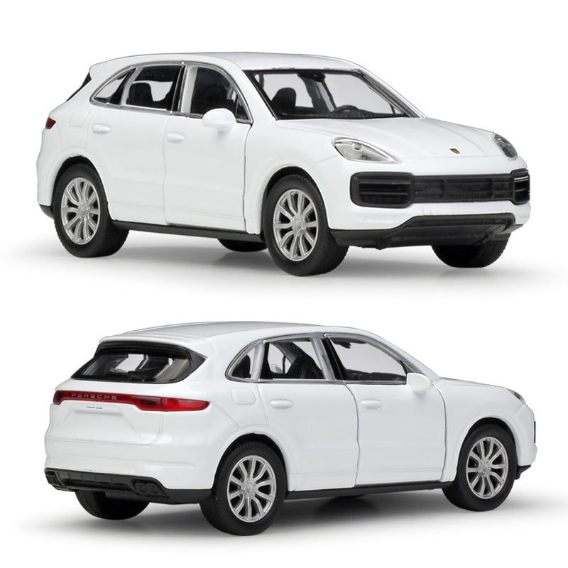 1/36 Scale Porsche Cayenne Turbo SUV Diecast Model Car Pull Back Toy