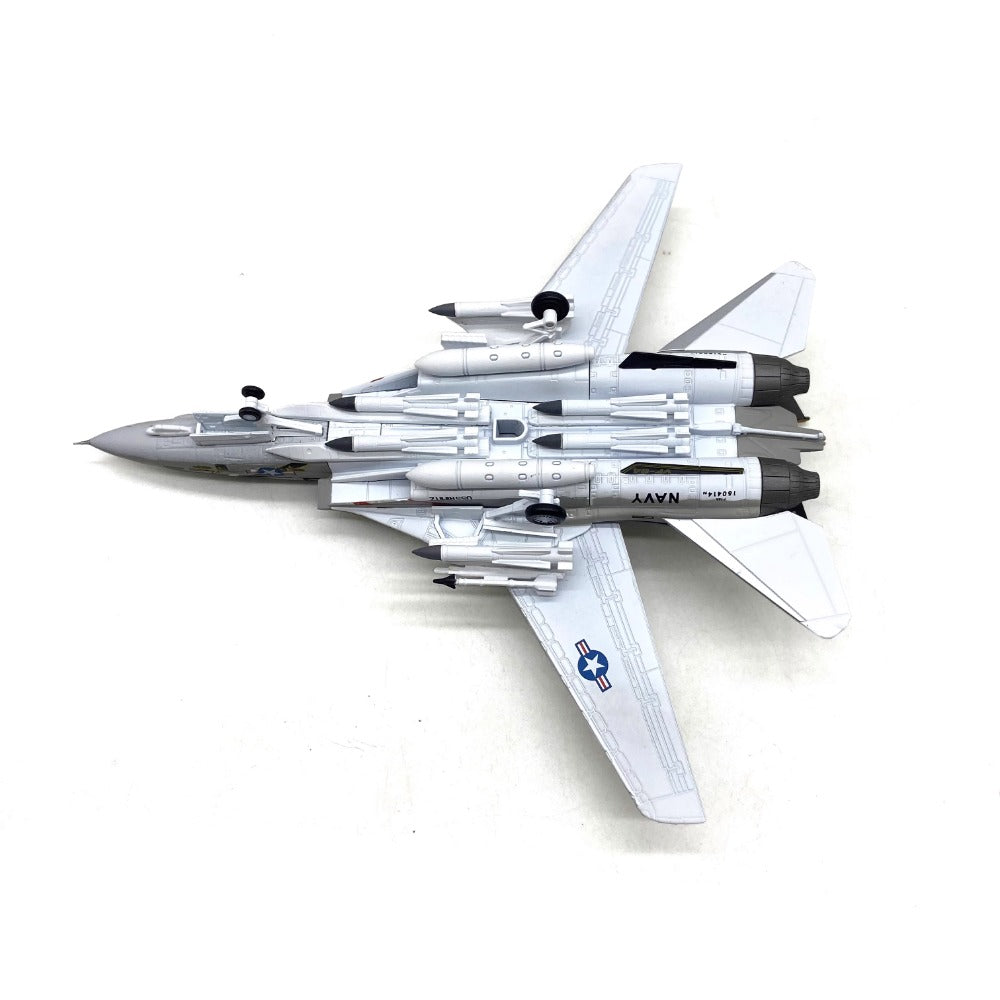 1/100 Scale Grumman F-14A Tomcat American Fighter Diecast Model Aircraft