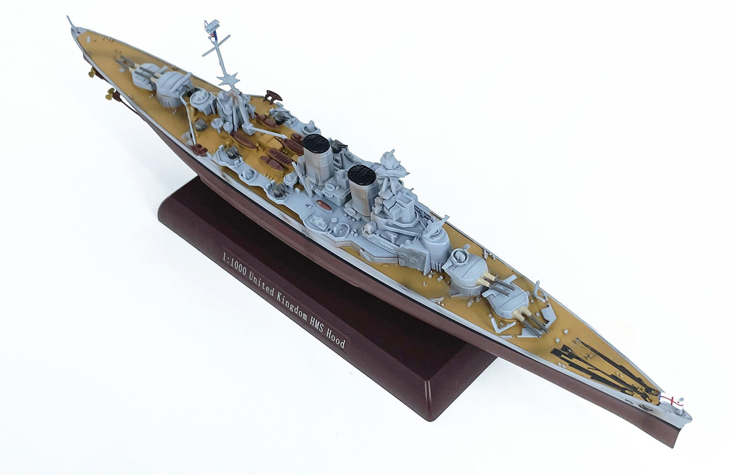 1/1000 Scale HMS Hood Royal Navy Admiral-Class Battlecruiser Diecast Model