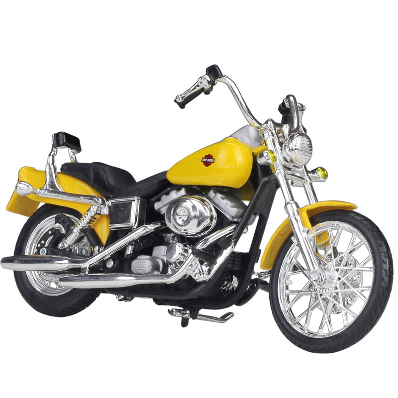 1/18 Scale Harley-Davidson FXDWG Dyna Wide Glide Diecast Model Motorcycle