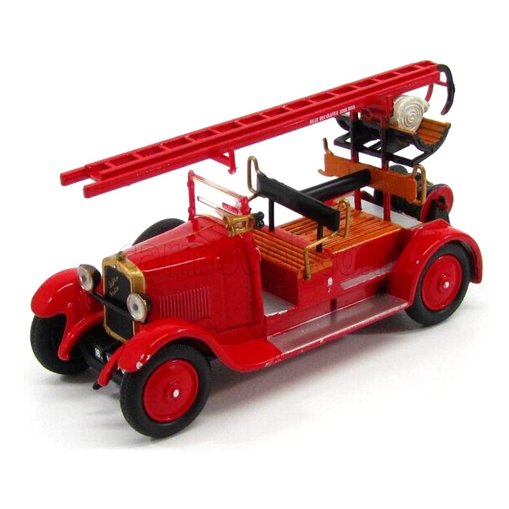 1923 De Dion-Bouton France Fire Engine 1/43 Scale Diecast Model