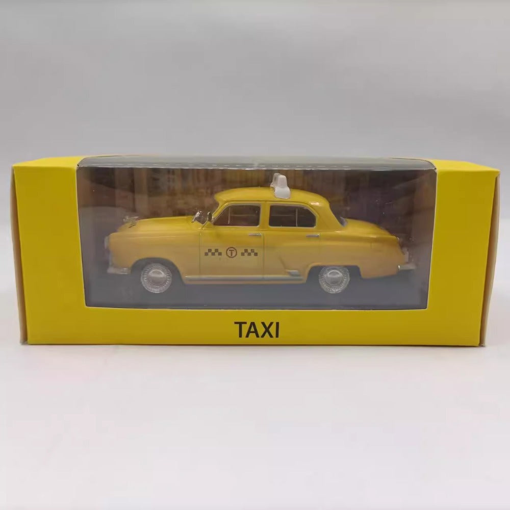 1/43 Scale 1956 GAZ M21 Volga Moscow Taxi Diecast Model Car
