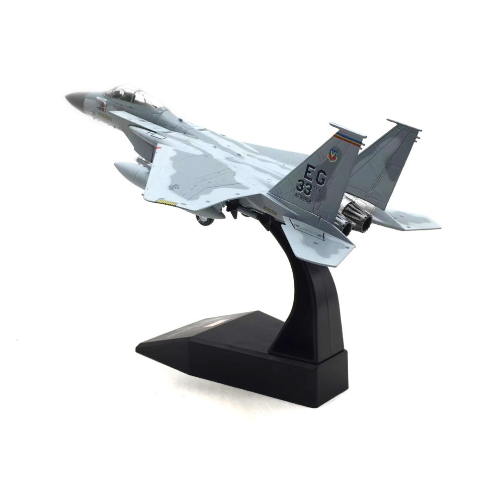 USAF F-15C Eagle Fighter 1/100 Scale Diecast Aircraft Model