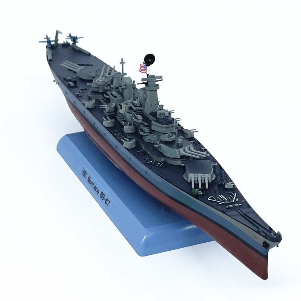 1/1000 Scale USS Montana BB-67 Battleship Diecast Model