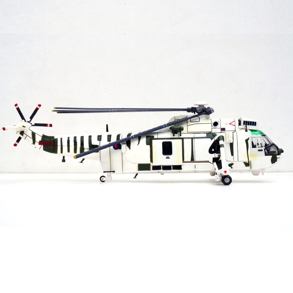 1/72 Scale Westland Sea King HC.4 Royal Navy ZF118 Helicopter Diecast Model Aircraft