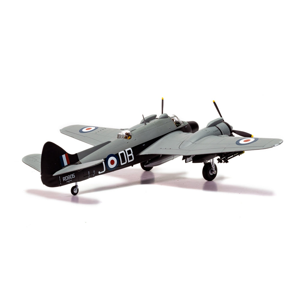 1/72 Scale Bristol Type 156 Beaufighter British Multi-Role Aircraft RAF Operation Firedog Diecast Model