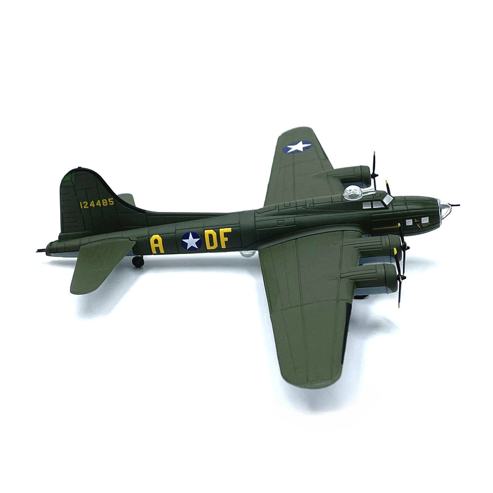 1/144 Scale Boeing B-17 Flying Fortress Memphis Belle American Heavy Bomber Aircraft Diecast Model