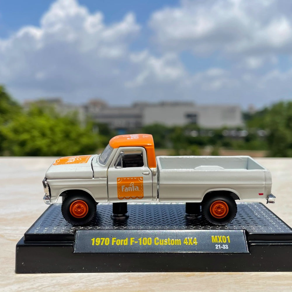 1/64 Scale 1970 Ford F-100 Pickup Truck Diecast Model