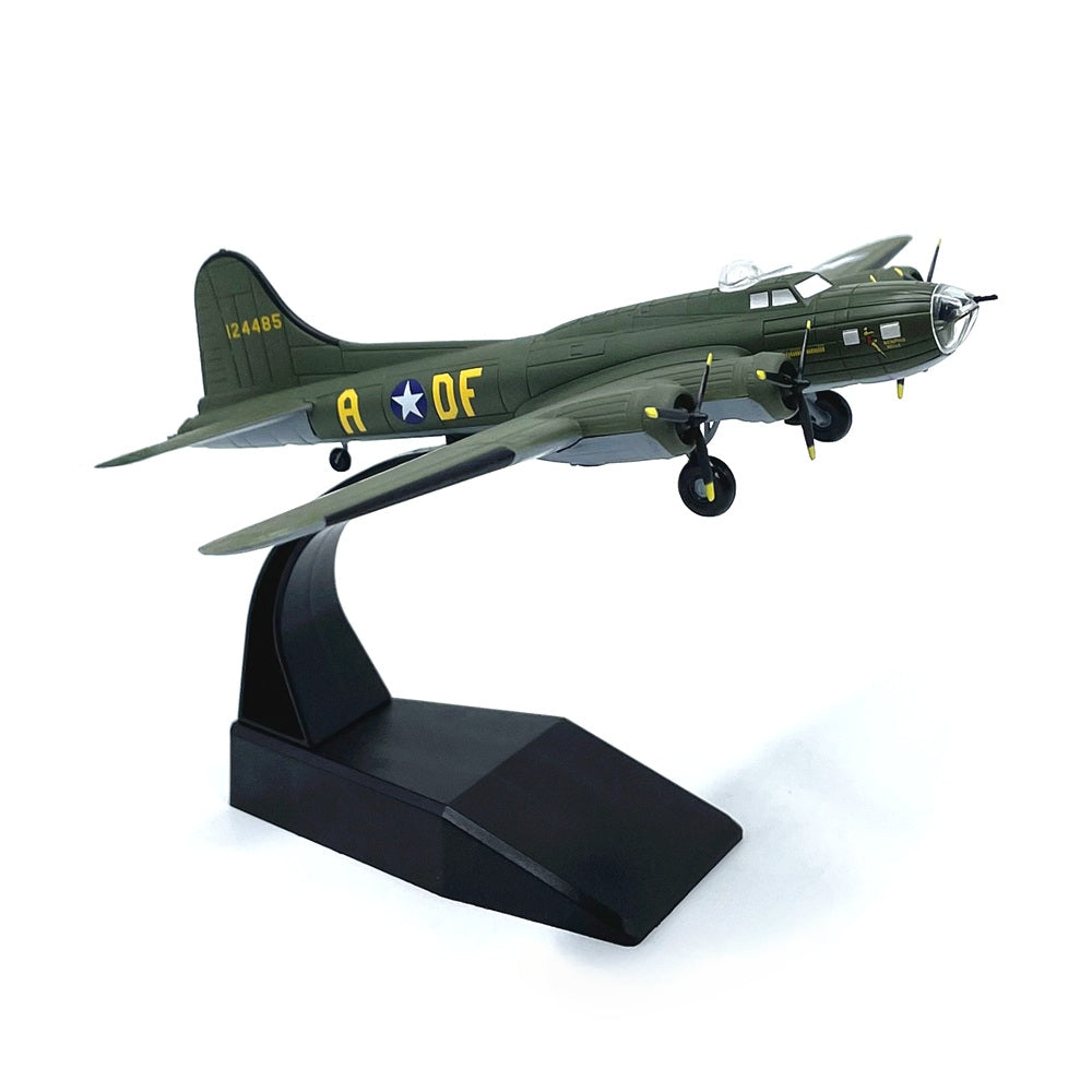 1/144 Scale Boeing B-17 Flying Fortress Memphis Belle American Heavy Bomber Aircraft Diecast Model