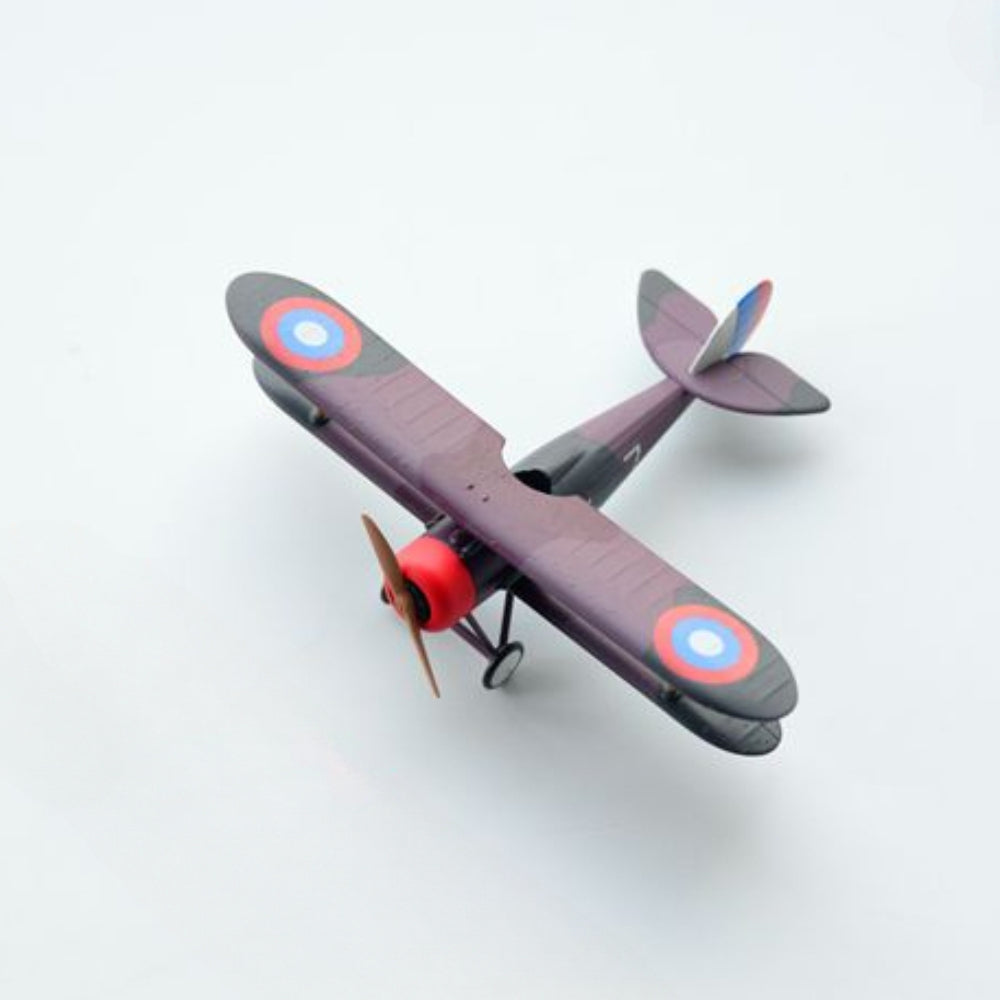 1/64 Scale Nieuport 28 C.1 WWI French Biplane Fighter Aircraft Diecast Model