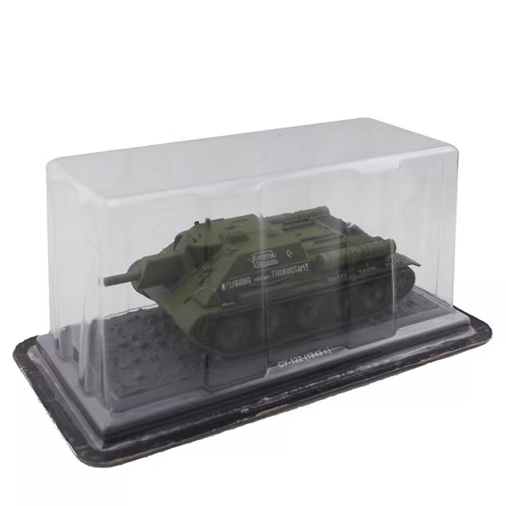1/43 Scale 1943 SU-122 WWII Soviet Self-Propelled Howitzer Diecast Model