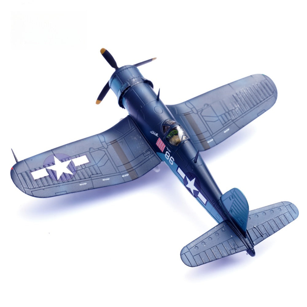 1/72 Scale Vought F4U-1A Corsair WWII US Marine Corps Fighter VMF-214 #86 Diecast Model Aircraft