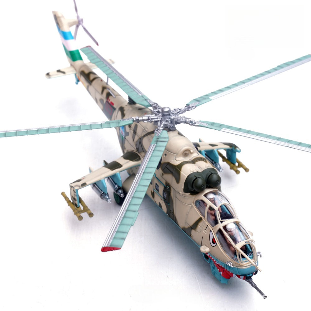1/72 Scale Mil Mi-24V Azerbaijan Attack Helicopter Diecast Model Aircraft