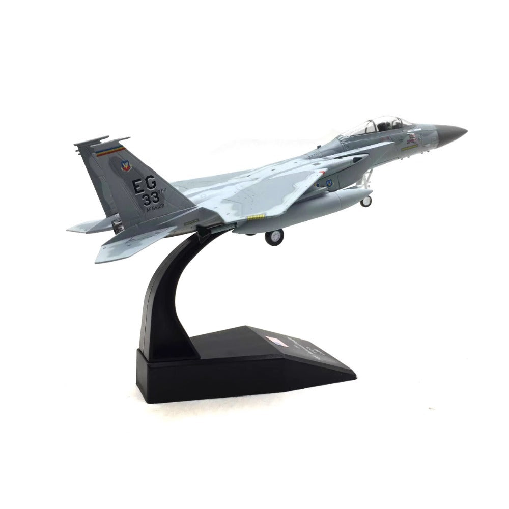 USAF F-15C Eagle Fighter 1/100 Scale Diecast Aircraft Model