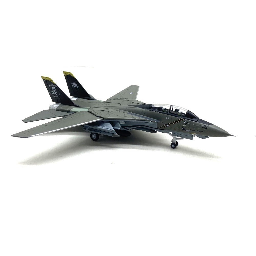 1/100 Scale Grumman F-14A Tomcat American Fighter Diecast Model Aircraft
