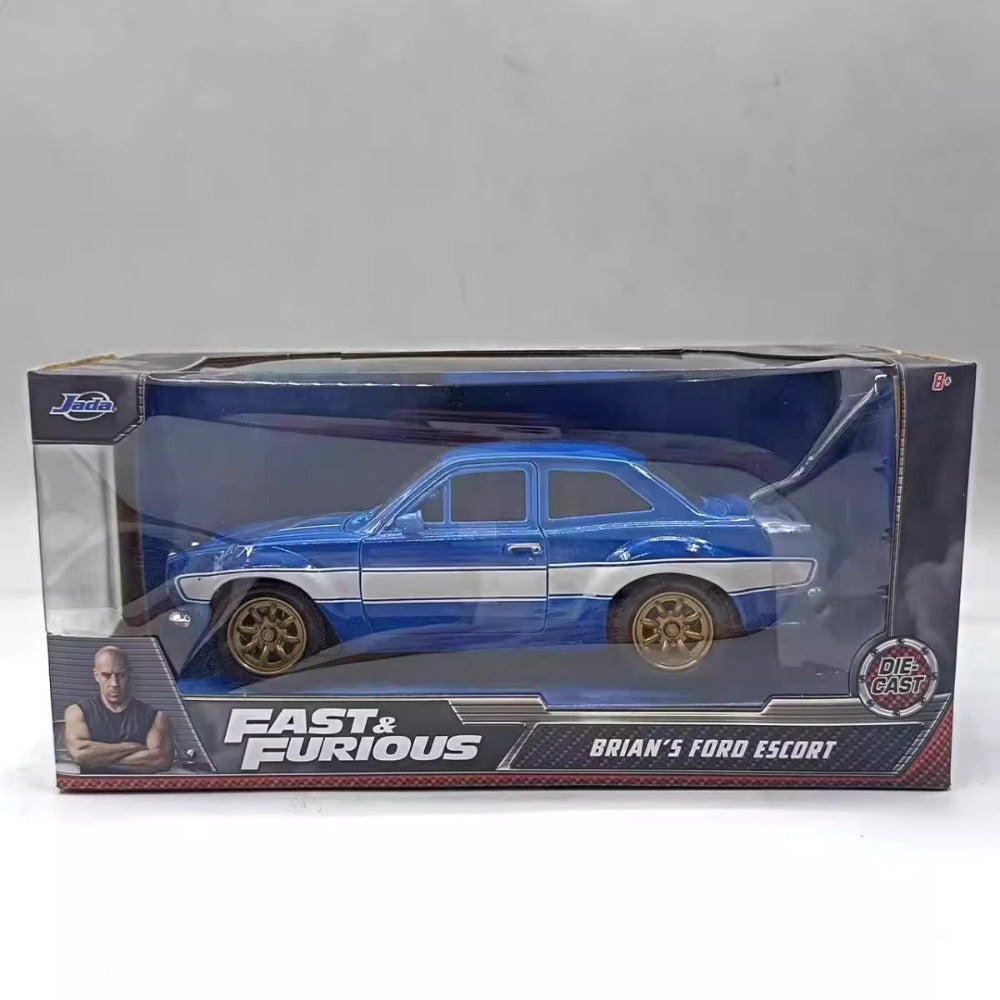 1/24 Scale Brain's Ford Escort Diecast Model Car