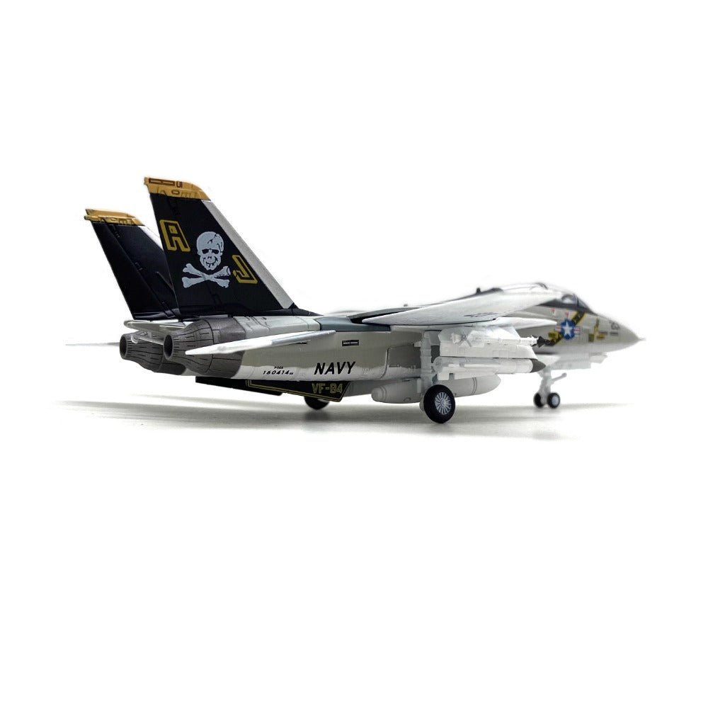 1/100 Scale Grumman F-14A Tomcat American Fighter Diecast Model Aircraft