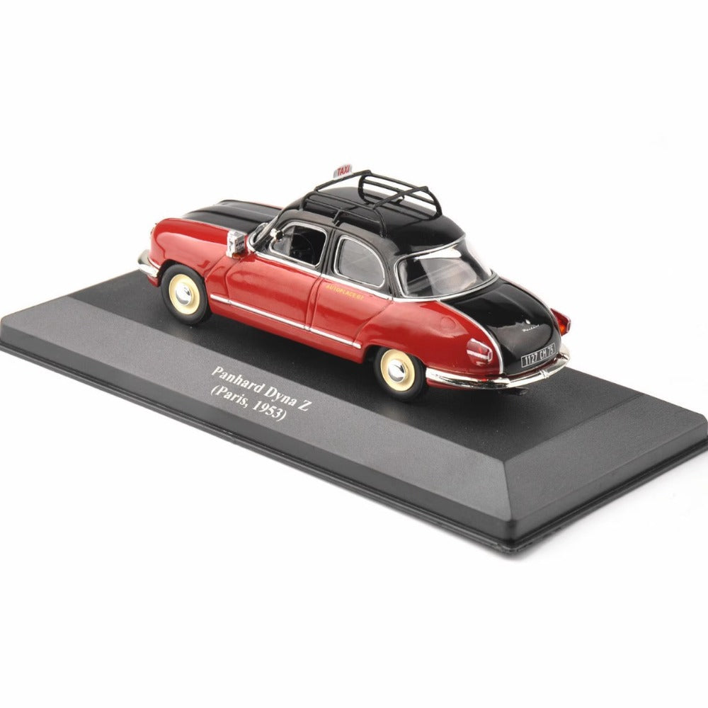 1/43 Scale 1953 Panhard Dyna Z Paris Taxi Diecast Model Car