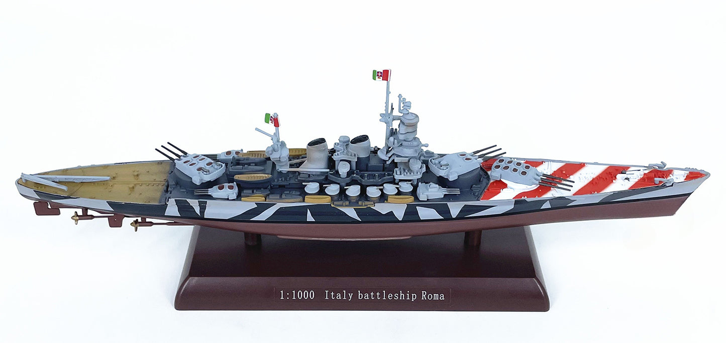 1/1000 Scale Roma Italian Regia Marina Littorio-Class Battleship Diecast Model