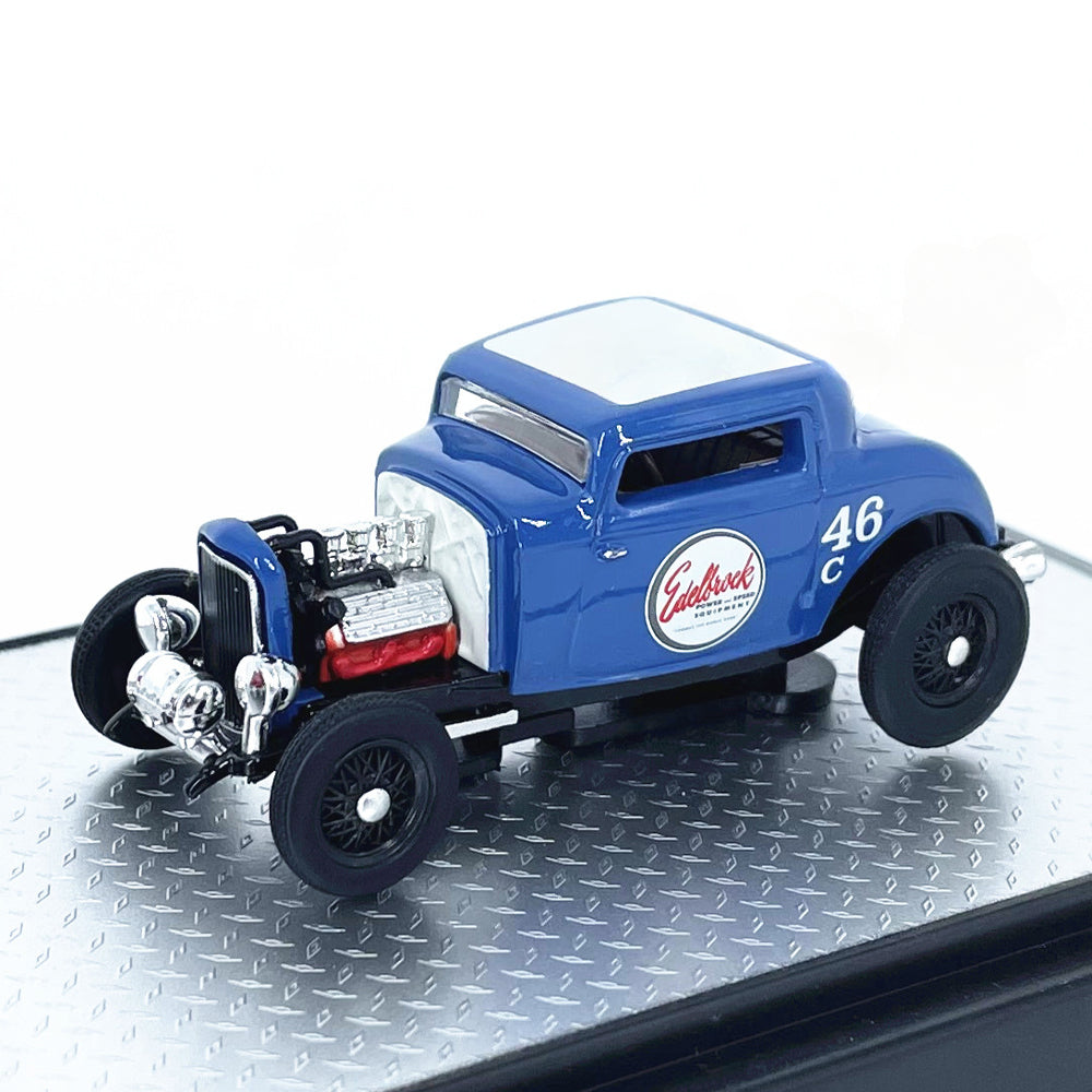 1/64 Scale 1932 Ford Roadster Three Window Coupe Diecast Model Car