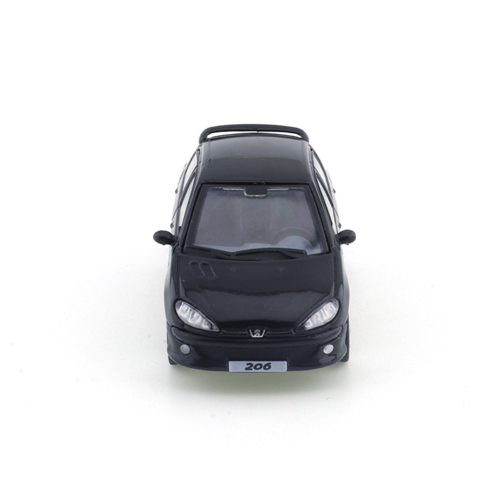 1/64 Scale Peugeot 206 5-door Hatchback Diecast Model Car