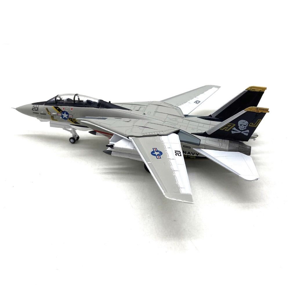 1/100 Scale Grumman F-14A Tomcat American Fighter Diecast Model Aircraft