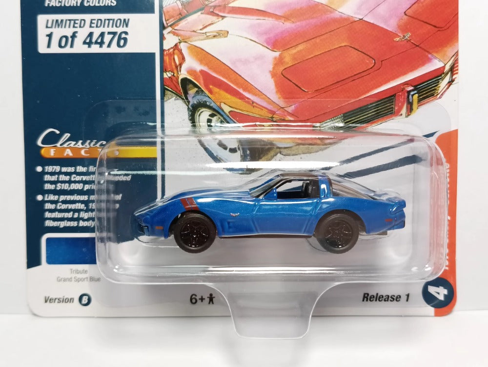 1/64 Scale 1979 Chevrolet Corvette Diecast Model Car