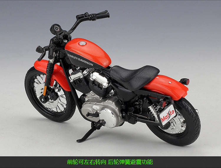 1/18 Scale Harley-Davidson Sportster XL1200N Nightster Diecast Model Motorcycle