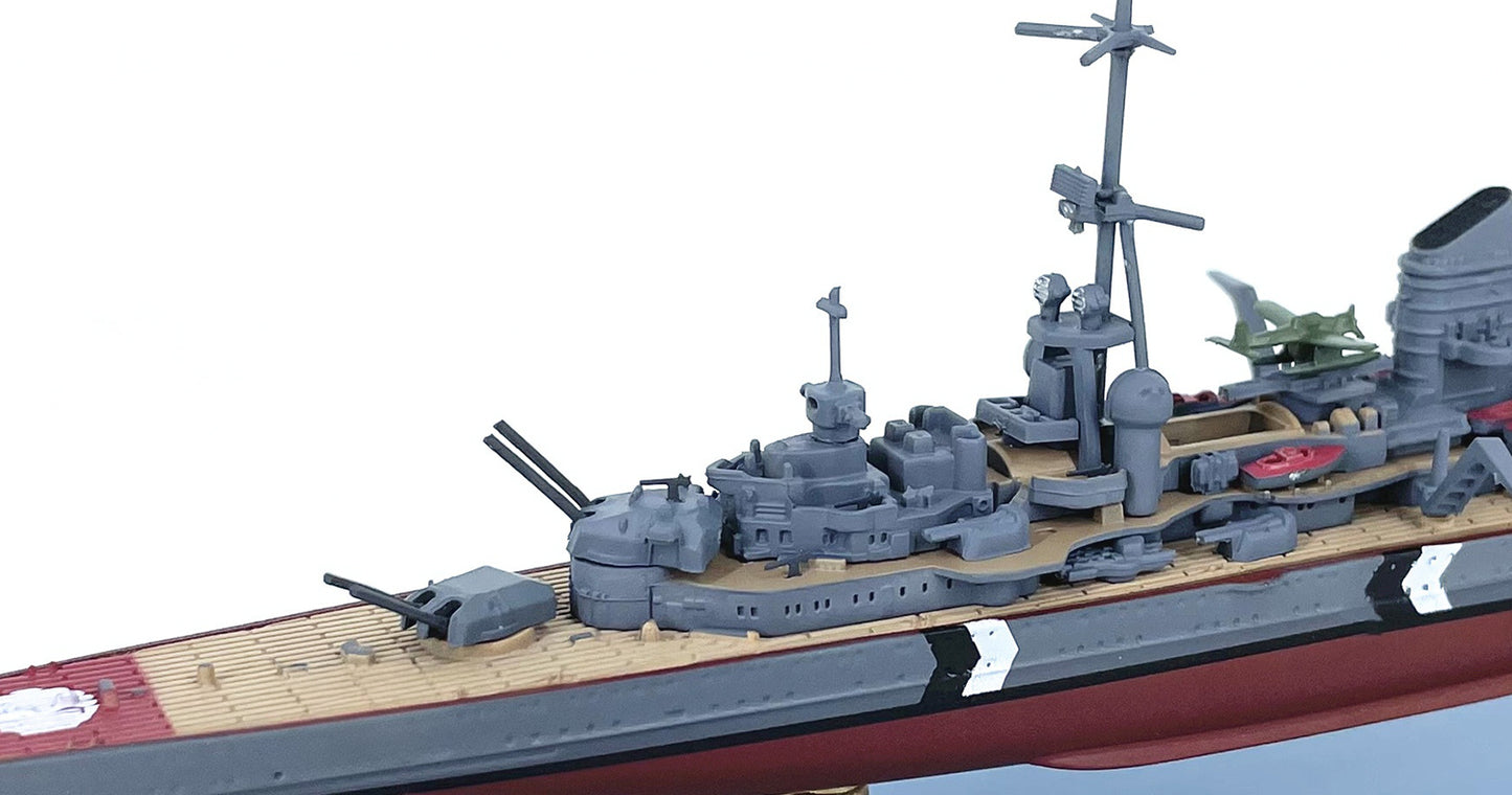 1/1000 Scale Prinz Eugen WWII German Admiral Hipper-Class Heavy Cruiser Diecast Model