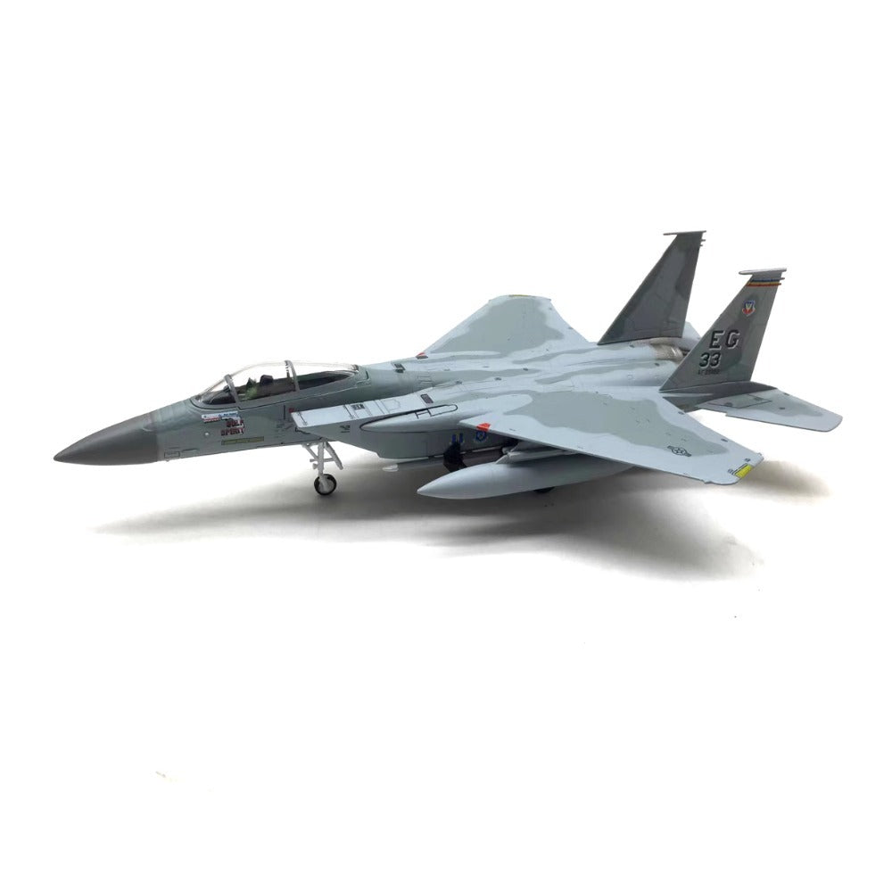 USAF F-15C Eagle Fighter 1/100 Scale Diecast Aircraft Model