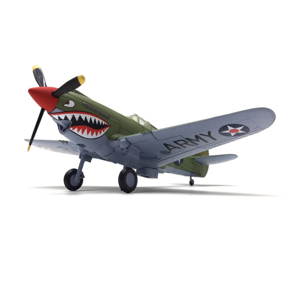1/72 Scale Curtiss P-40 Warhawk American Fighter-Bomber Flying Tiger Diecast Model Aircraft