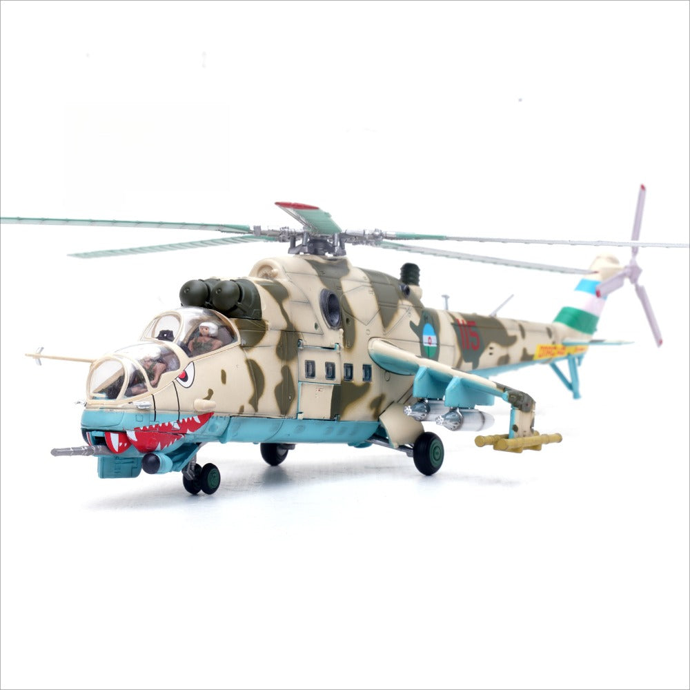 1/72 Scale Mil Mi-24V Azerbaijan Attack Helicopter Diecast Model Aircraft