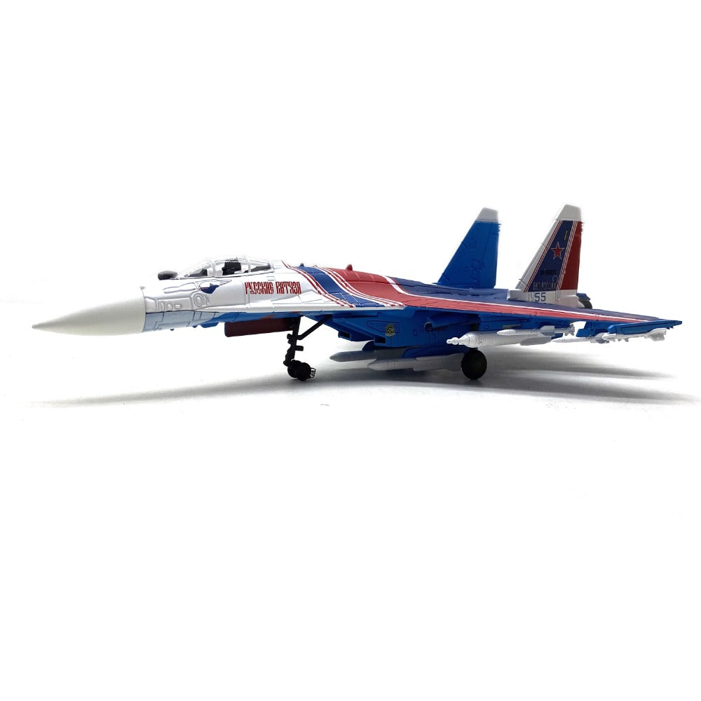 1/100 Scale Sukhoi Su-35 Super Flanker Russian Fighter Diecast Model Aircraft